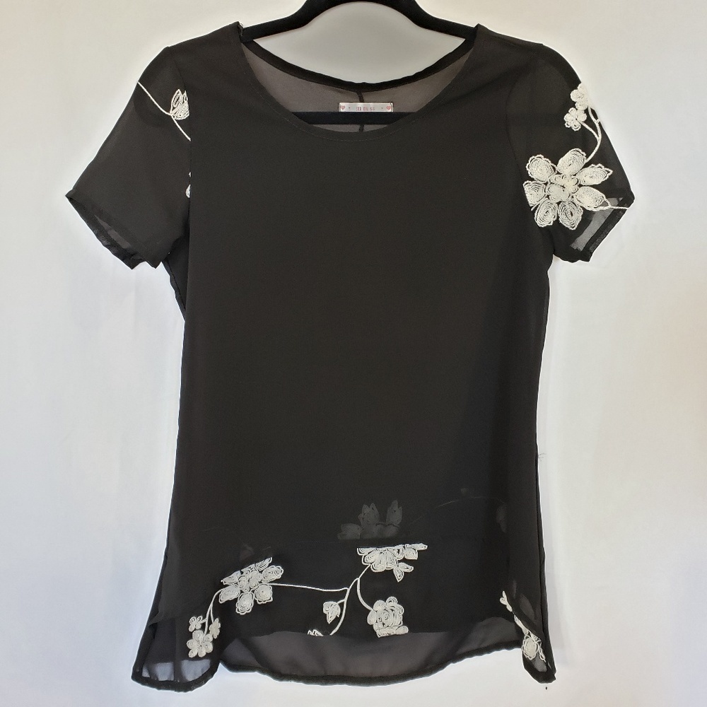 CHAO Han Xuan Embroidered layer chiffon - Picture 2 of 6